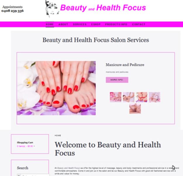 Beauty & Health focus website